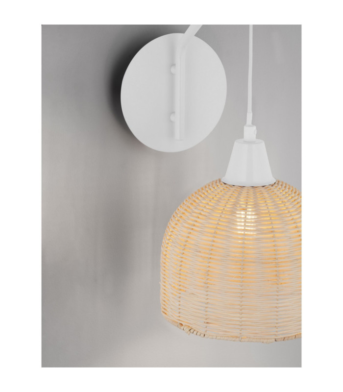 Fado Dome Wall Lamp Natural E27 1x12W IP20-6