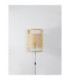 Pale Wall Lamp Natural E27 1x12W-3