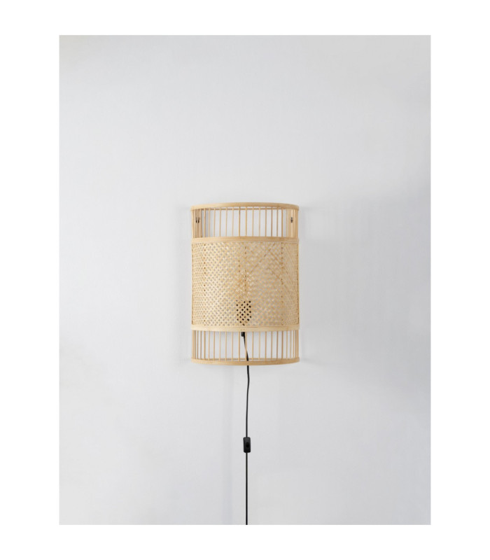 Pale Wall Lamp Natural E27 1x12W-3