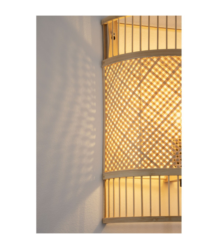 Pale Wall Lamp Natural E27 1x12W-8
