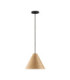 Elysian 30cm Dome Pendant Ceiling Light Natural E27 1x12W-1