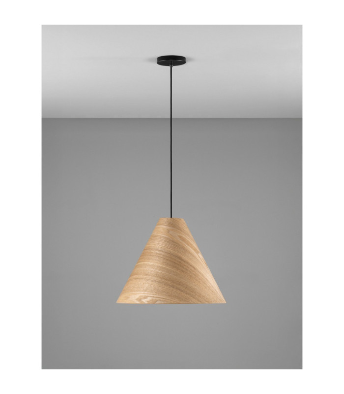 Elysian 45cm Dome Pendant Ceiling Light Natural E27 1x12W-3