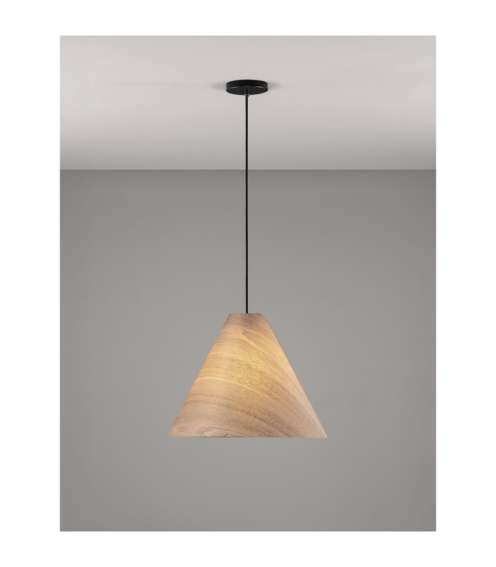 Elysian 45cm Dome Pendant Ceiling Light Natural E27 1x12W-4