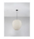 Nubble 60cm Tall Pendant Ceiling Light White E27 1X12W-3
