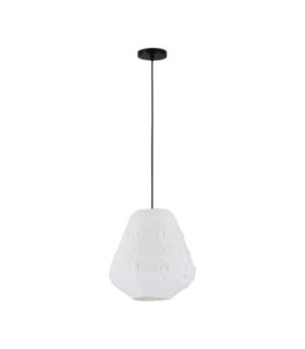 Linnet 36cm Pendant Ceiling Light White E27 1X12W-1