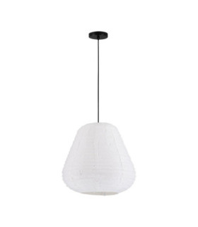 Linnet 50cm Pendant Ceiling Light White E27 1X12W-1