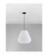 Linnet 50cm Pendant Ceiling Light White E27 1X12W-3