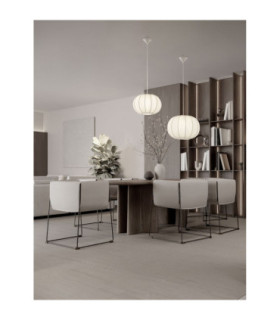 Delina 40cm Pendant Ceiling Light White Sandy White LEDE27 1x12W-2
