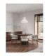 Delina Dome Pendant Ceiling Light White Sandy White LED E27 1x12W-2