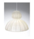 Delina Dome Pendant Ceiling Light White Sandy White LED E27 1x12W-6