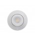 LED Recessed Round Downlight, White/White, 40 deg. Beam Angle, 840lm, 5000K, IP20, DRIVER NOT INC. - 7