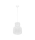 Delina Dome Pendant Ceiling Light White Sandy White LEDE27 1x12W-1