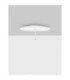 Nima Integrated LED Semi Flush Ceiling Light Sandy White Triac Dimmable LED 15W 984lm 3000K-3