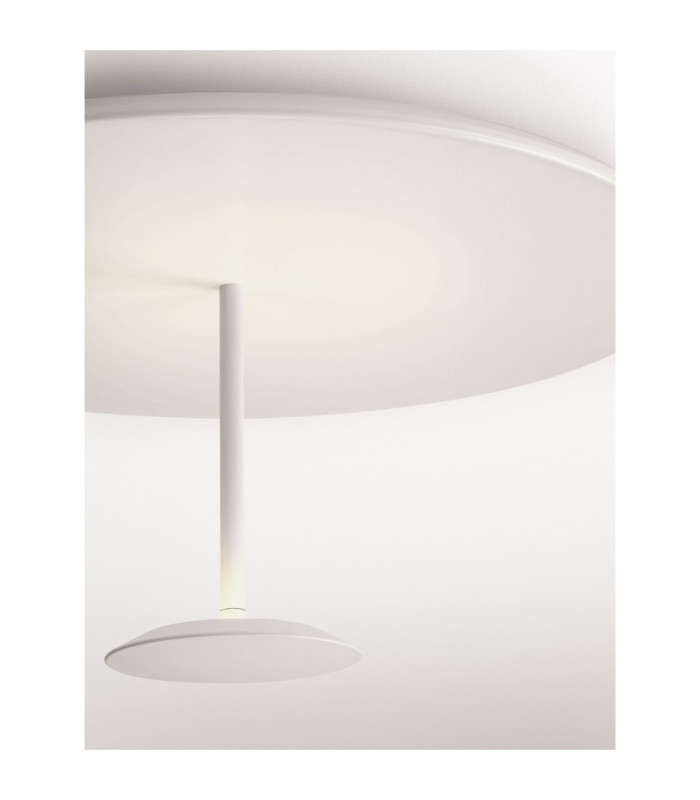 Nima Integrated LED Semi Flush Ceiling Light Sandy White Triac Dimmable LED 15W 984lm 3000K-5