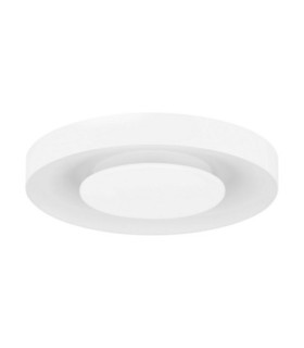 Pada Integrated LED Semi Flush Ceiling Light Sandy White Triac Dimmable LED 25W 1592lm 2700-3000-4000K-1
