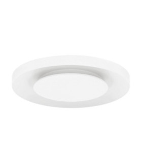 Pada Integrated LED Semi Flush Ceiling Light Sandy White Triac Dimmable LED 37W 2207lm 2700-3000-4000K-1