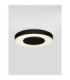Pada Integrated LED Semi Flush Ceiling Light Sandy Black Sandy White Triac Dimmable LED 25W 1592lm 2700-3000-4000K-4