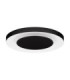 Pada Integrated LED Semi Flush Ceiling Light Sandy Black Sandy White Triac Dimmable LED 37W 2207lm 2700-3000-4000K-1