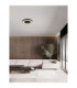 Pada Integrated LED Semi Flush Ceiling Light Sandy Black Sandy White Triac Dimmable LED 37W 2207lm 2700-3000-4000K-2