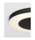 Pada Integrated LED Semi Flush Ceiling Light Sandy Black Sandy White Triac Dimmable LED 37W 2207lm 2700-3000-4000K-5
