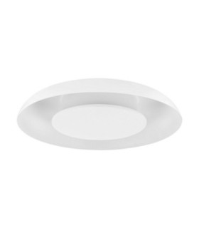 Epos Flush Ceiling Light Sandy White Triac Dimmable LED 24W 1482lm 2700-3000-4000K CCT-1