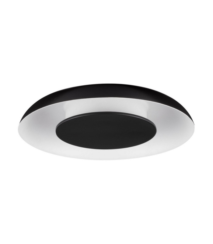 Epos Flush Ceiling Light Sandy Black Sandy White Triac Dimmable LED 24W 1482lm 2700-3000-4000K CCT-1