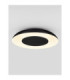 Epos Flush Ceiling Light Sandy Black Sandy White Triac Dimmable LED 24W 1482lm 2700-3000-4000K CCT-4