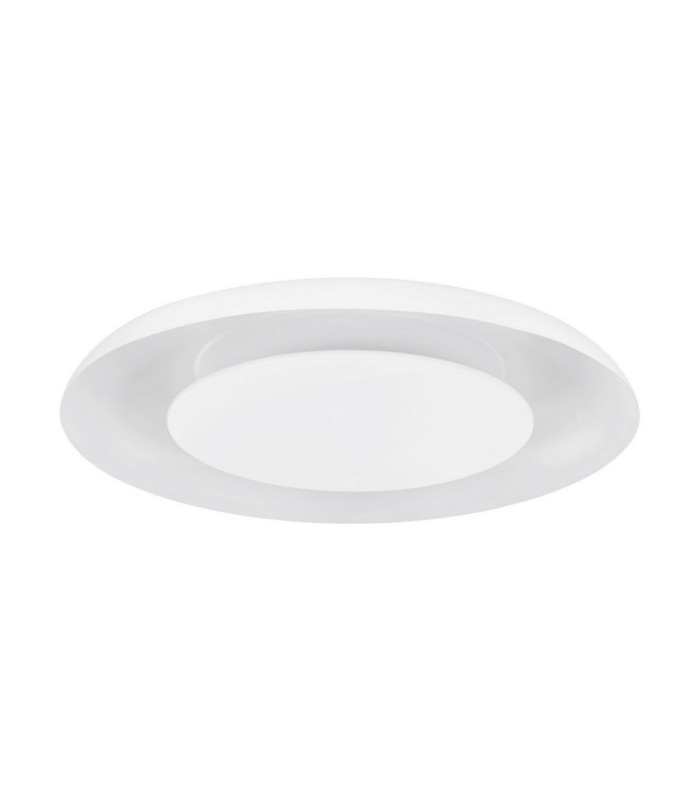 Epos Flush Ceiling Light Sandy White Triac Dimmable LED 38W 2200lm 2700-3000-4000K CCT-1