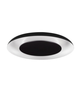 Epos Flush Ceiling Light Sandy Black Sandy White Triac Dimmable LED 38W 2200lm 2700-3000-4000K CCT-1