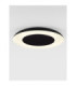Epos Flush Ceiling Light Sandy Black Sandy White Triac Dimmable LED 38W 2200lm 2700-3000-4000K CCT-4