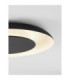 Epos Flush Ceiling Light Sandy Black Sandy White Triac Dimmable LED 38W 2200lm 2700-3000-4000K CCT-5