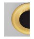 Epos Decorative Flush Ceiling Light Sandy Black Brushed Gold Triac Dimmable LED 24W 1482lm 2700-3000-4000K CCT-2