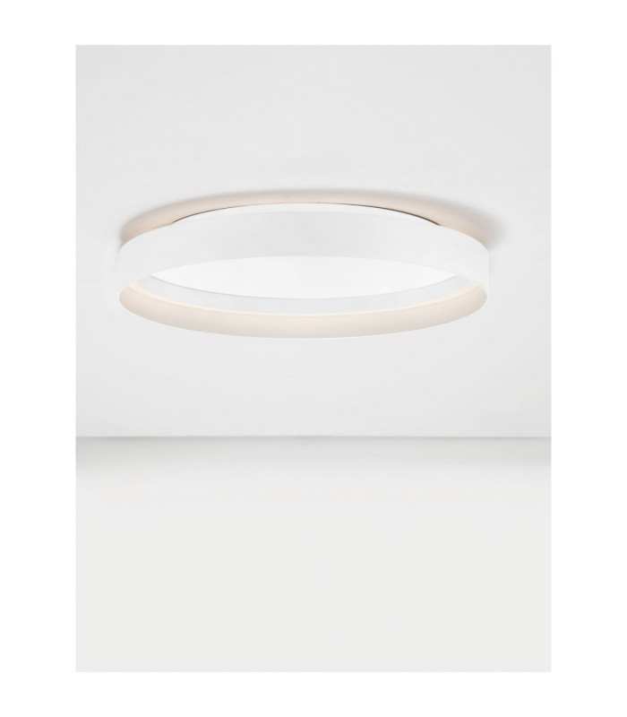 Lumia Flush Ceiling Light Sandy White Triac Dimmable LED 59W 2722lm 2700-3000-4000K CCT-4
