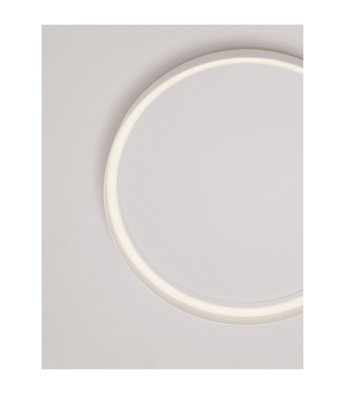 Lumia Flush Ceiling Light Sandy White Triac Dimmable LED 59W 2722lm 2700-3000-4000K CCT-5