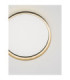 Lumia Flush Ceiling Light Champagne Gold Sandy Black Triac Dimmable LED 59W 2722lm 2700-3000-4000K CCT-2