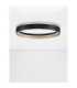Lumia Flush Ceiling Light Champagne Gold Sandy Black Triac Dimmable LED 59W 2722lm 2700-3000-4000K CCT-3