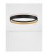 Lumia Flush Ceiling Light Champagne Gold Sandy Black Triac Dimmable LED 59W 2722lm 2700-3000-4000K CCT-4