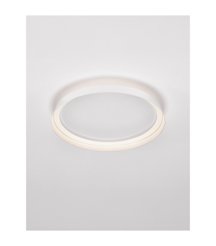 Ormi Flush Ceiling Light Sandy White Triac Dimmable LED 38W 2713lm 2700-3000-4000K CCT-4