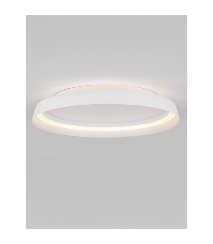Ormi Flush Ceiling Light Sandy White Triac Dimmable LED 38W 2713lm 2700-3000-4000K CCT-5