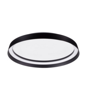 Ormi Flush Ceiling Light Sandy Black Triac Dimmable LED 38W 2713lm 2700-3000-4000K CCT-1