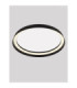 Ormi Flush Ceiling Light Sandy Black Triac Dimmable LED 38W 2713lm 2700-3000-4000K CCT-4