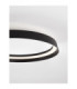 Ormi Flush Ceiling Light Sandy Black Triac Dimmable LED 38W 2713lm 2700-3000-4000K CCT-5