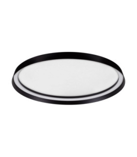 Ormi Flush Ceiling Light Sandy Black Triac Dimmable LED 48 W 3361lm 2700-3000-4000K CCT-1