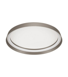 Ormi Flush Ceiling Light Champagne Brown Triac Dimmable LED 38W 2713lm 2700-3000-4000K CCT-1