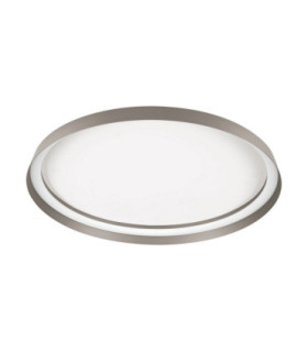 Ormi Flush Ceiling Light Champagne Brown Triac Dimmable LED 48W 3361lm 2700-3000-4000K CCT-1