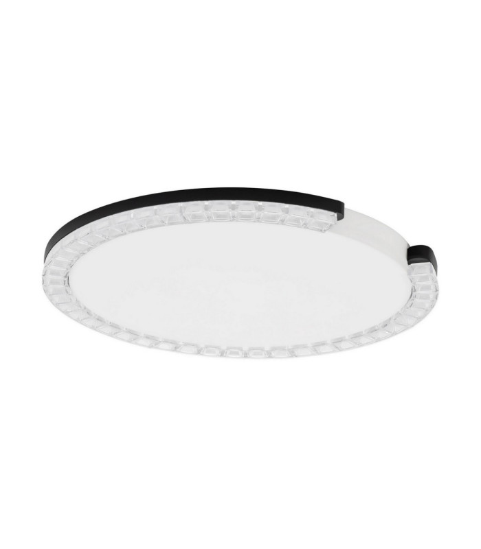 Greamy Decorative Flush Ceiling Light Sandy Black Triac Dimmable LED 21W 1365lm 3000K-1