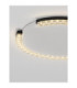 Greamy Decorative Flush Ceiling Light Sandy Black Triac Dimmable LED 21W 1365lm 3000K-5