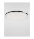 Greamy Decorative Flush Ceiling Light Sandy Black Triac Dimmable LED 30W 1950lm 3000K-3