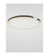 Greamy Decorative Flush Ceiling Light Sandy Black Triac Dimmable LED 30W 1950lm 3000K-4