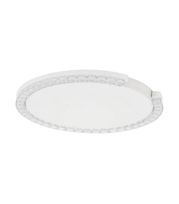 Greamy Decorative Flush Ceiling Light Sandy White Triac Dimmable LED 21W 1365lm 3000K-1